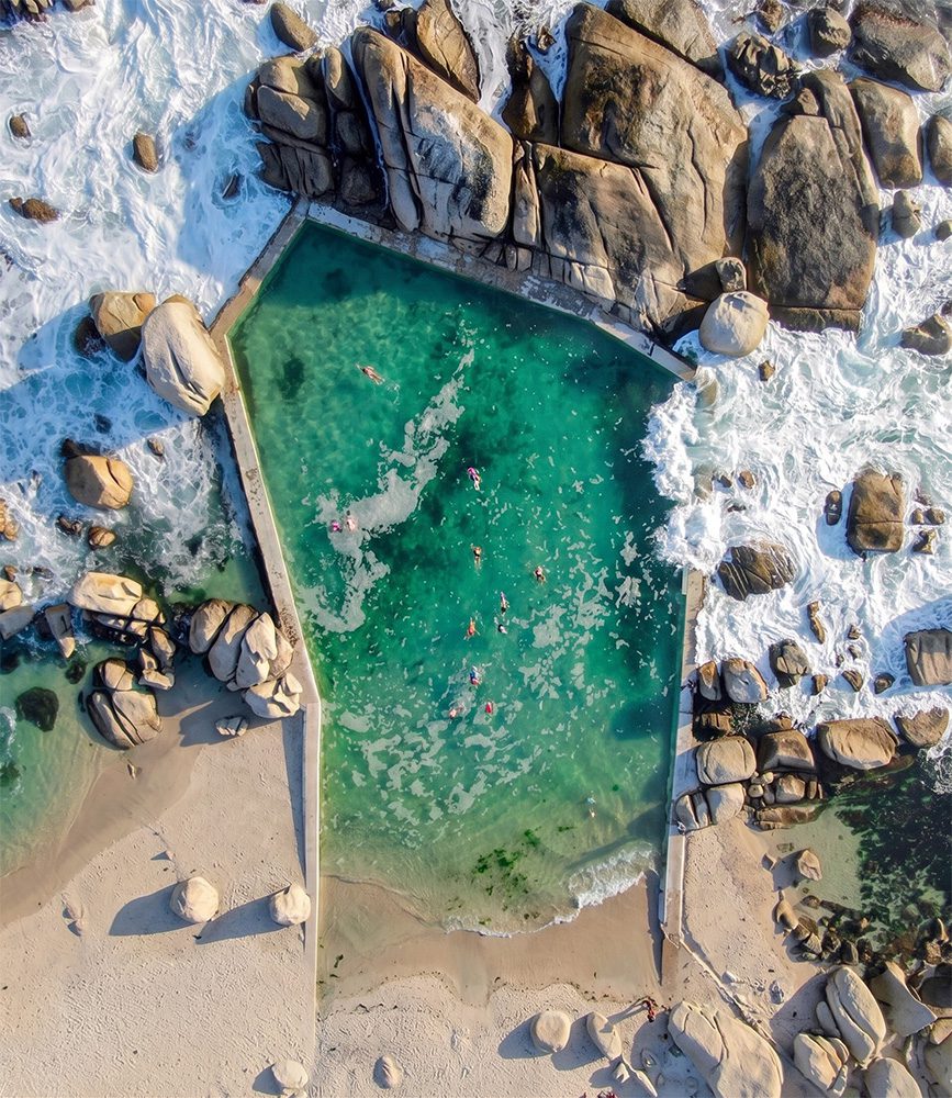 Maidens Cove Cape Town Above