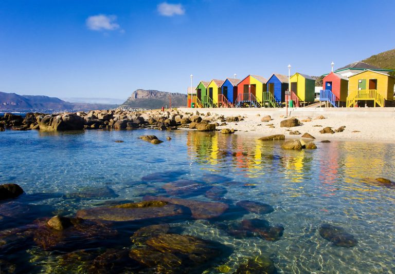 Top places to take first timers to Cape Town - St James Tidal Pool and coastal walk