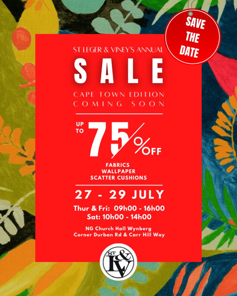 St Leger & Viney’s Annual Sale Cape Town