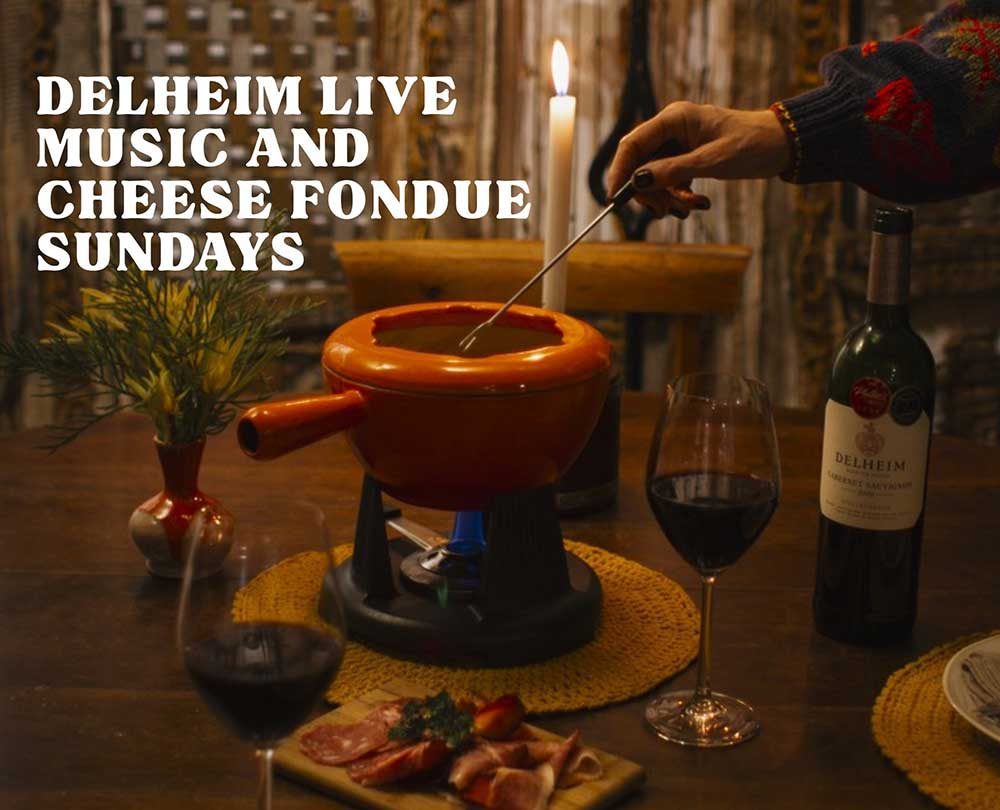 Delheim Live Music and Cheese Fondue Sundays | Things To Do In Cape Town This Weekend