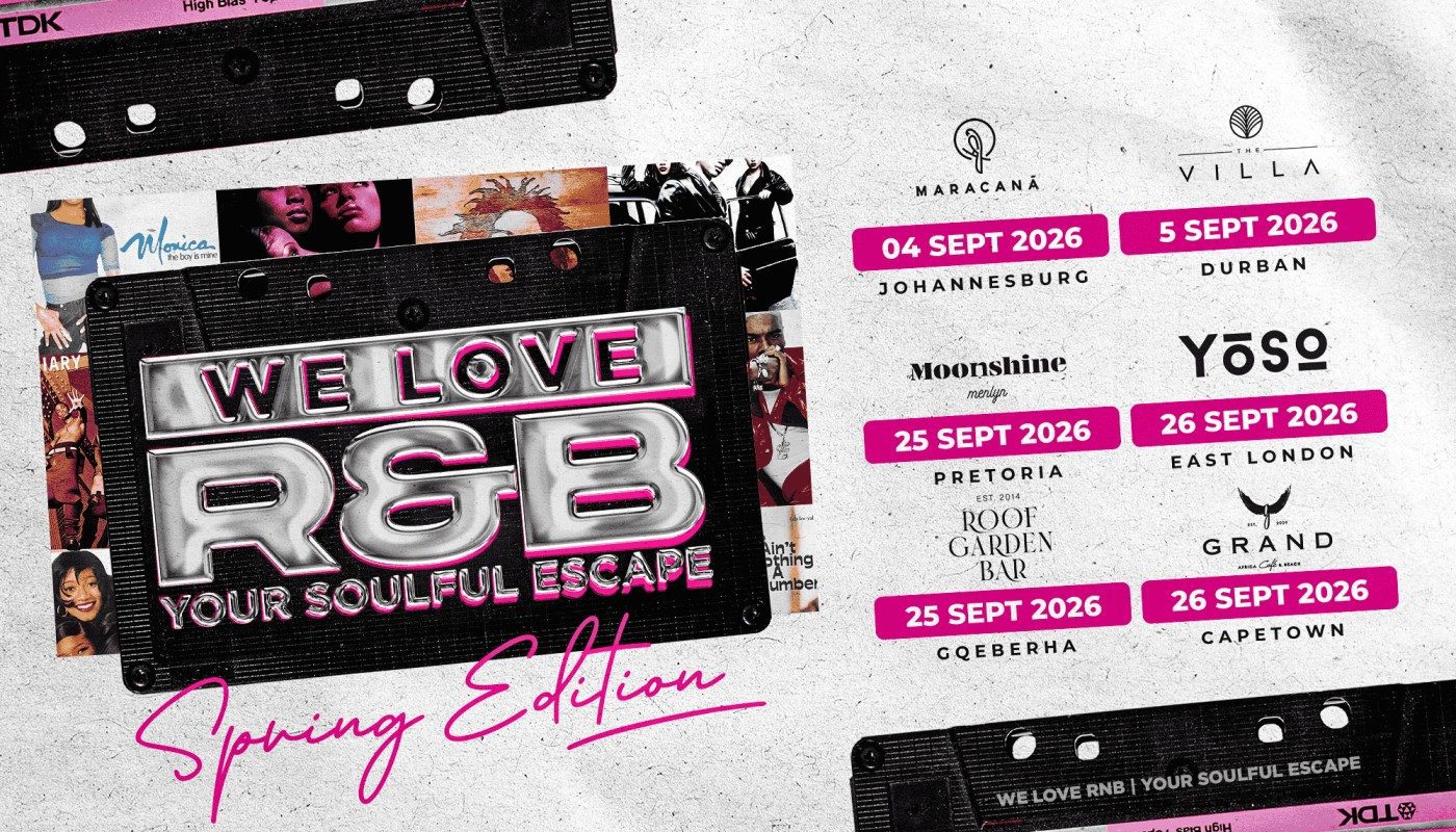 We Love RnB - Cape Town (Spring Edition) | Things To Do In Cape Town This Weekend