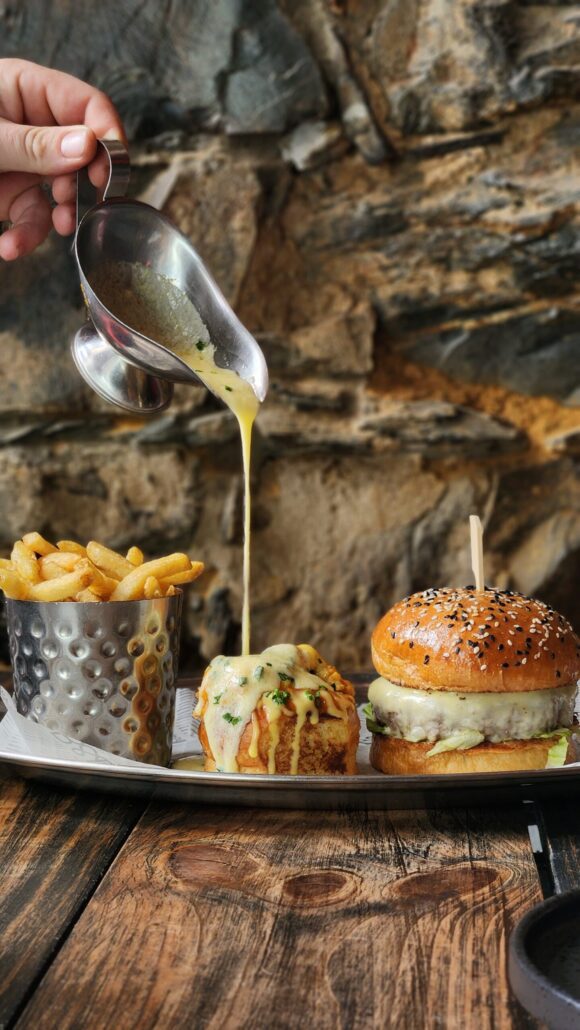 Happy hour special - Burger & Lobster